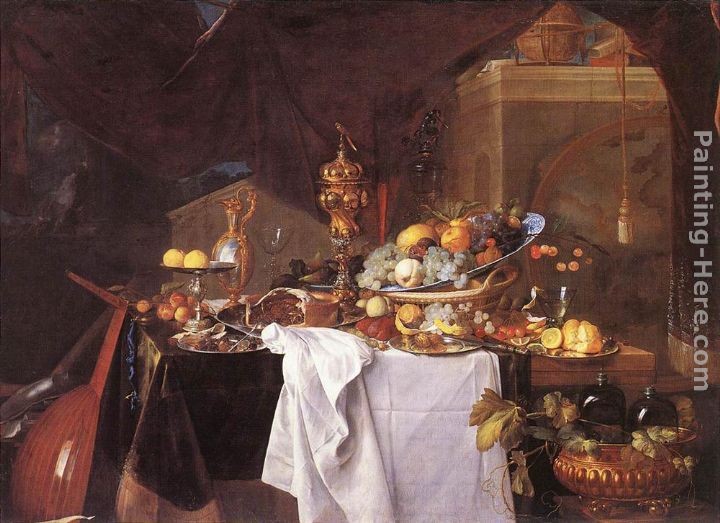 Jan Davidsz de Heem A Table of Desserts